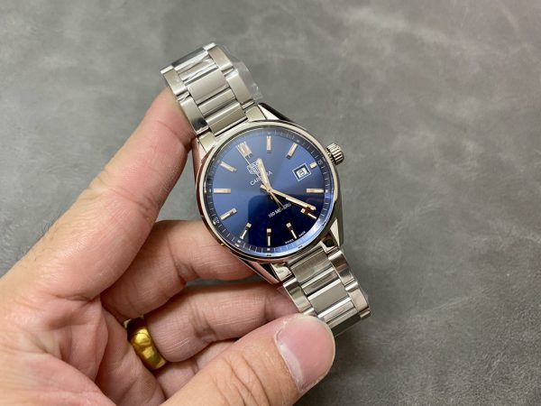 Tag Heuer Carrera Cadran Bleu Montre Femme Quartz Luxe WAR1112.BA0601 – Image 3