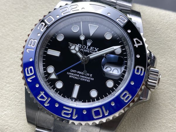 Rolex GMT-Master II Batman 116710BLNR Cadran Noir 40mm Montre Réplique Homme – Image 6