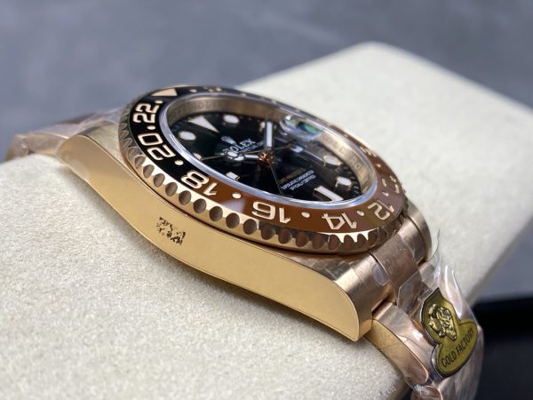 Rolex GMT-Master II 126715CHNR Cadran Noir Boîtier Everose 40MM Montre Réplique Homme – Image 5