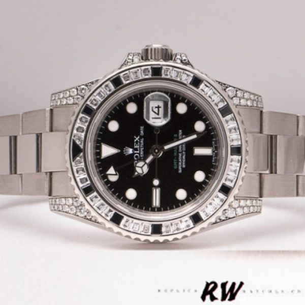Rolex GMT Master II 116759SANR Cadran Noir 40mm Montre Réplique Homme – Image 5