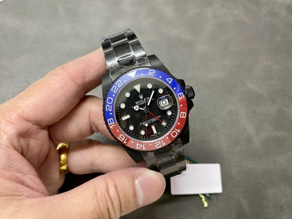 Rolex GMT Master II 40mm Pepsi 126710BLRO 0002 Cadran Noir – Image 4