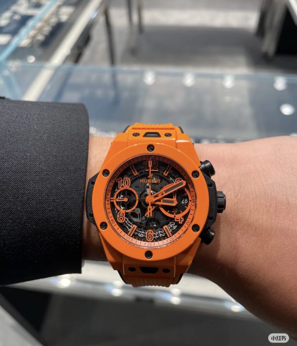 Hublot Big Bang Unico Céramique Orange 42mm 441.CU.5910.RX – Image 4