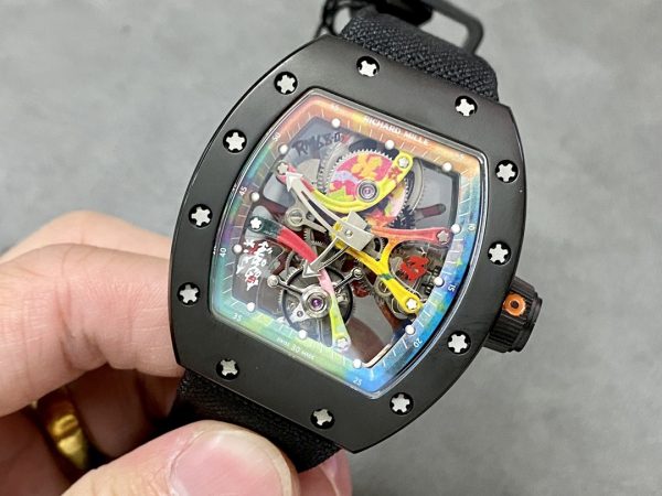 Richard Mille RM 68-01 Tourbillon Cyril Kongo Fibre de Carbone Noire – Image 4