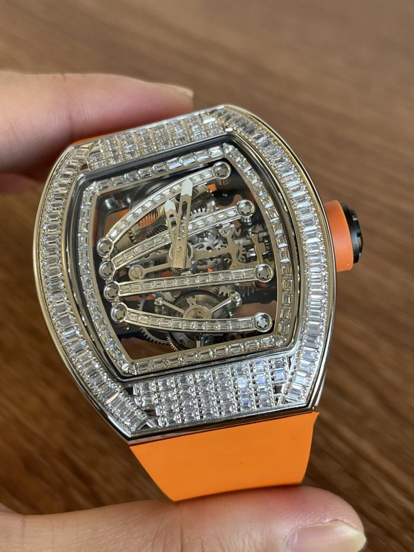 Richard Mille RM 59-01 Tourbillon Montre Homme Diamant – Image 3