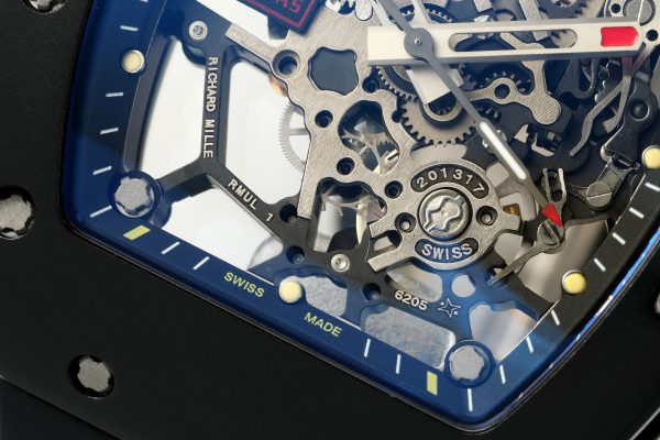 Richard Mille RM 035 Toro Noir Nadal Aiguille rouge Réplique montre – Image 3