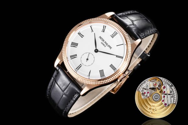Réplique Patek Philippe Calatrava 5119R 39MM Montre Or Rose – Image 6