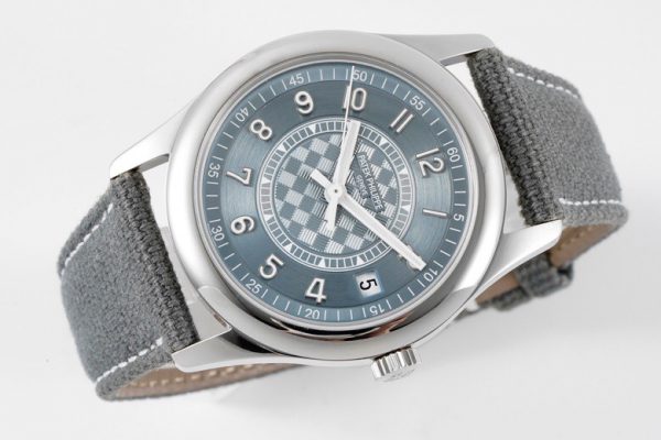 Réplique Patek Philippe Édition Limitée Calatrava 6007A 001 Cadran Bleu Montre Homme 40mm – Image 6