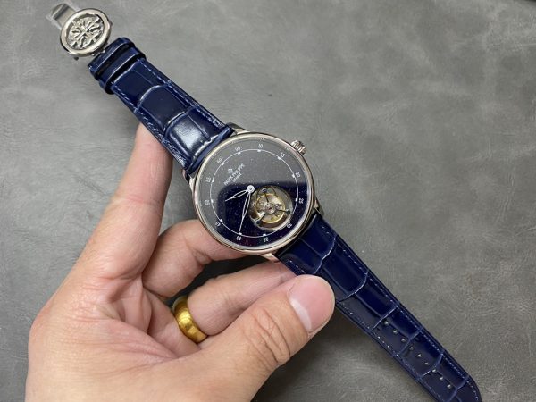 Patek Philippe Grandes Complications Sky Moon Tourbillon Or Blanc 6102P 001 Montre – Image 3