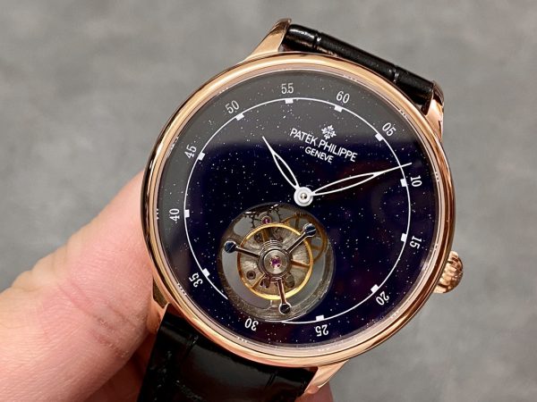 Patek Philippe Grandes Complications Sky Moon Tourbillon Or Rose 6102P 001 Montre – Image 4