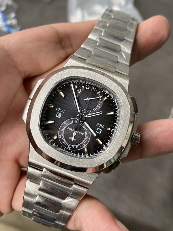 Patek Philippe Nautilus Acier Inoxydable Cadran Noir 5990 1A 011 – Image 4