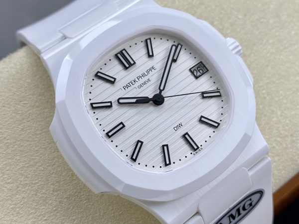 Patek Philippe Nautilus Cadran Blanc 5711 Montre 40MM Réplique – Image 8