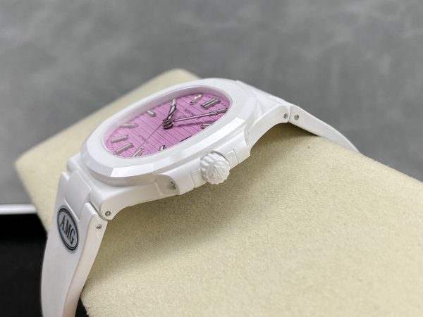 Patek Philippe Nautilus Cadran Rose 5711 Montre 40MM – Image 6