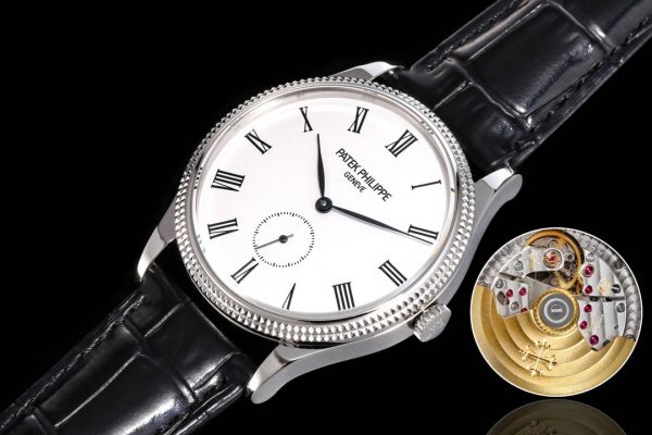 Réplique Patek Philippe Calatrava 5119G 001 39MM Montre Or Blanc – Image 6