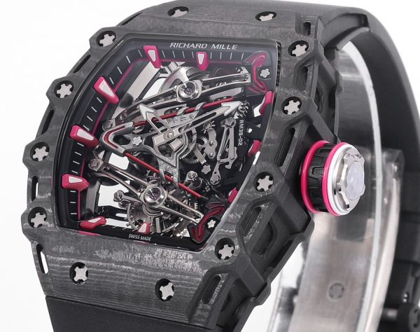 Richard Mille RM 38 02 Bubba Watson Tourbillon Bracelet caoutchouc – Image 3