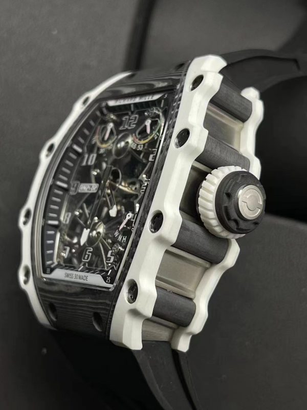 Richard Mille RM 21-02 Tourbillon Aérodynamique Quartz TPT Carbone Noir – Image 6