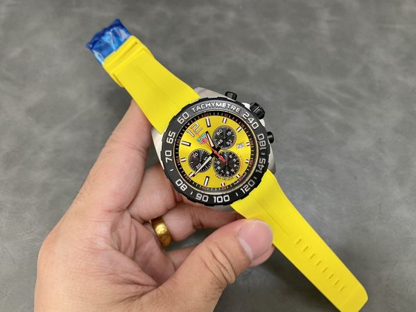 TAG Heuer Formula 1 Chronographe Cadran Jaune CAZ101AM.FT8054 Quartz – Image 6