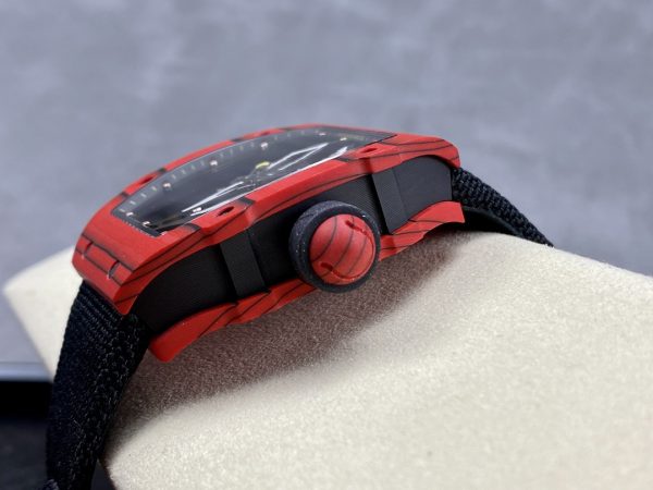 Richard Mille RM27-03 Tourbillon Rafael Nadal Rouge Quartz TPT Édition Rouge Carbone – Image 3