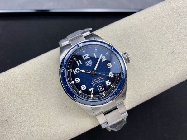 Tag Heuer Autavia Calibre 5 Chronomètre WBE5116.EB0173 42mm – Image 6