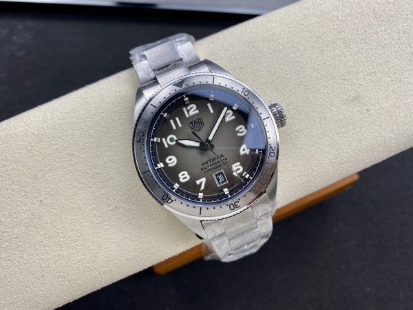 Tag Heuer Autavia Calibre 5 Chronomètre WBE5114.EB0173 Montre Homme 42mm – Image 6