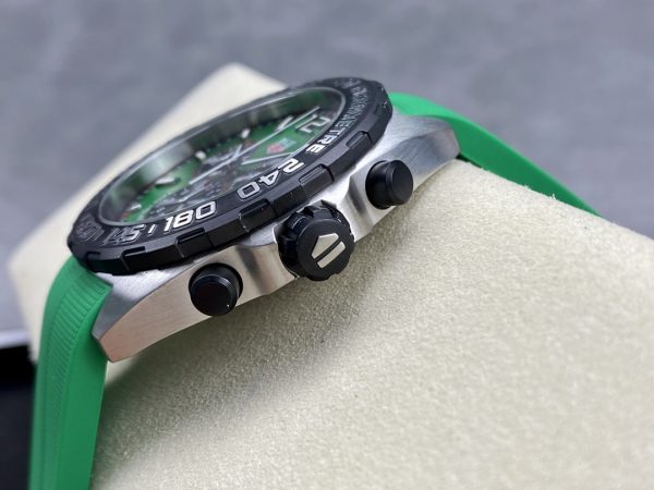 Tag Heuer Formula 1 Chronographe Quartz Cadran Vert CAZ101AP.FT8056 43MM – Image 3
