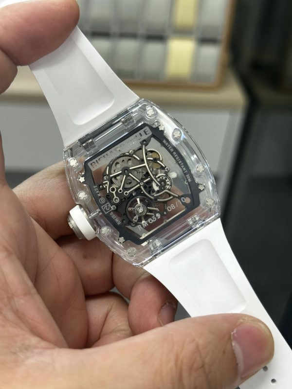 Richard Mille RM055 Boîtier transparent Cadran squelette – Image 6