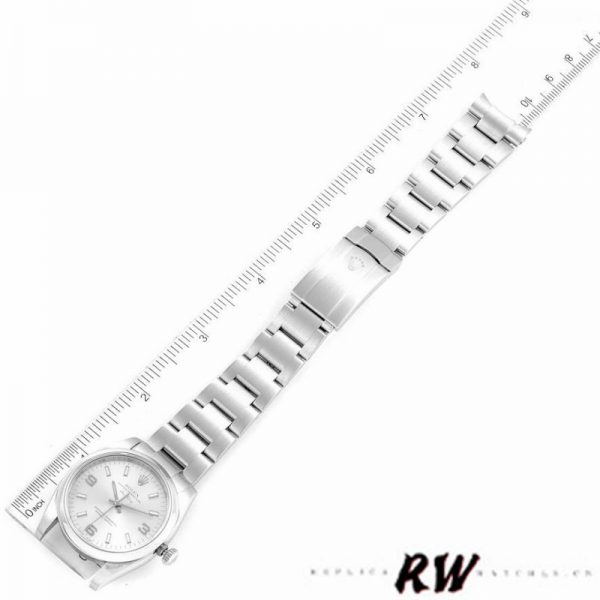 Rolex Oyster Perpetual Air-King 114200 Cadran Arabe Argent 34mm Réplique Unisexe – Image 2