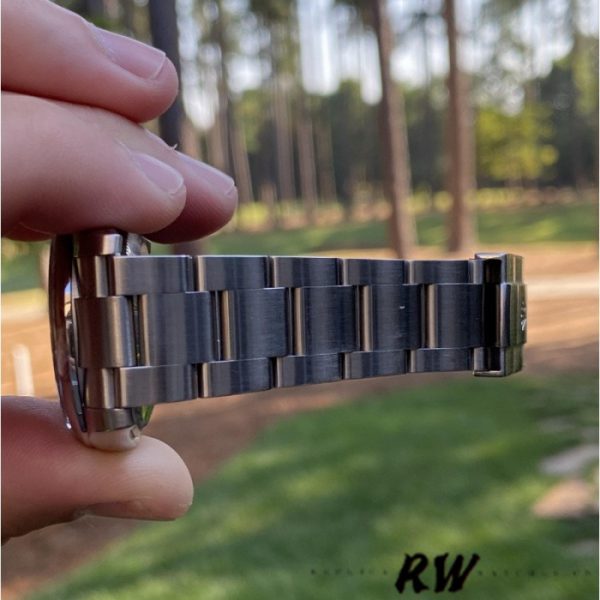 Rolex Oyster Perpetual Air-King 114200 Cadran Argent 34mm Réplique Unisexe – Image 6