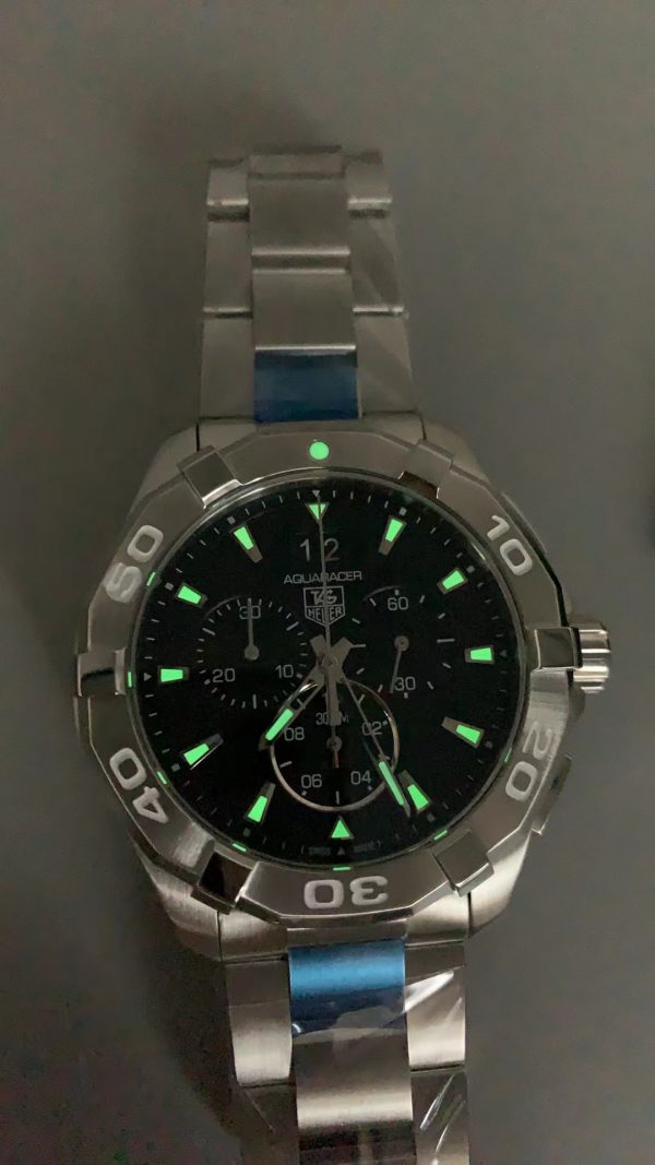 TAG Heuer Aquaracer Quartz Aqua Racer CAY1110.BA0927 Réplique Argentée – Image 3