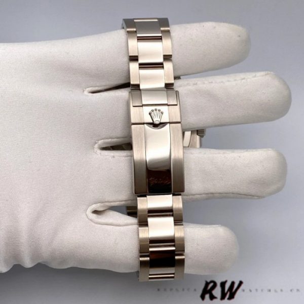 Rolex GMT-Master II 126719BLRO Or Blanc Cadran Bleu 40mm Montre Réplique Homme – Image 3