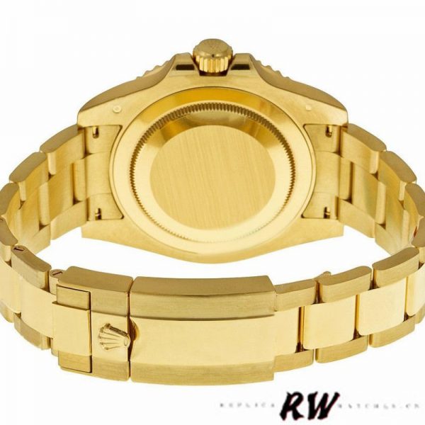 Rolex GMT-Master II 116758 Or Jaune Cadran Pavé 40mm Montre Réplique Homme – Image 6