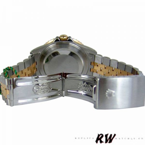 Rolex GMT-Master II 16713LN Oystersteel Or Jaune Cadran Noir 40MM Montre Réplique Homme – Image 6
