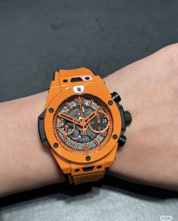 Hublot Big Bang Unico Céramique Orange 42mm 441.CU.5910.RX – Image 3