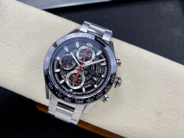 TAG Heuer Carrera Heuer 01 Automatique Noir CAR2A1W.BA0703 43mm – Image 5