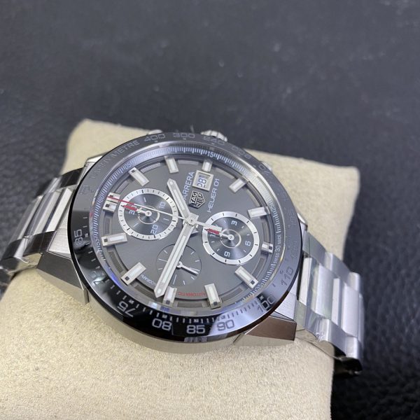 Tag Heuer Carrera Chronographe Montre Homme CAR201W.BA0714 – Image 6