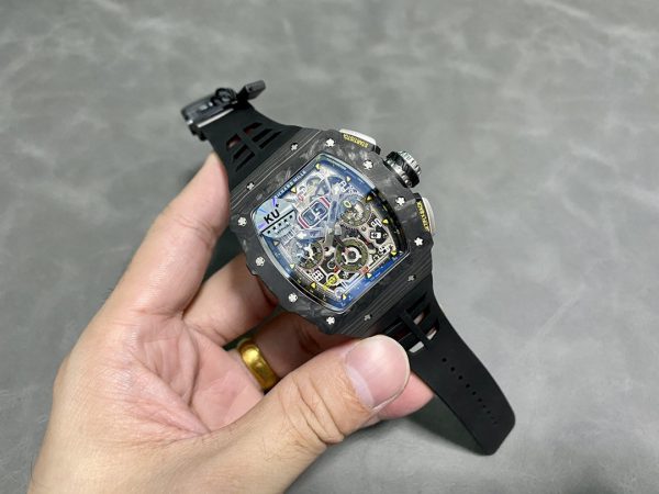 Richard Mille RM11-03 Carbone Chronographe Flyback Automatique Noir – Image 4