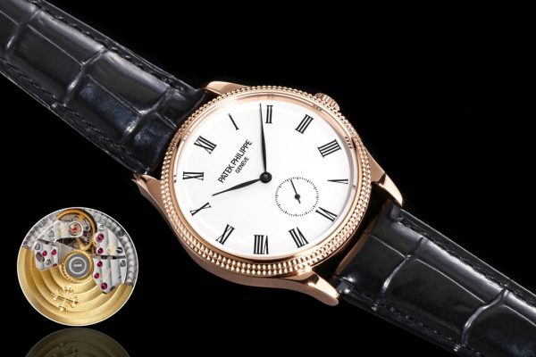 Réplique Patek Philippe Calatrava 5119R 39MM Montre Or Rose – Image 5
