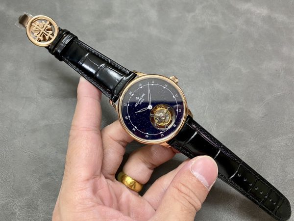 Patek Philippe Grandes Complications Sky Moon Tourbillon Or Rose 6102P 001 Montre – Image 3