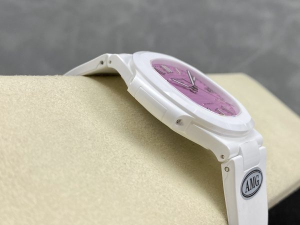 Patek Philippe Nautilus Cadran Rose 5711 Montre 40MM – Image 5