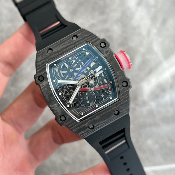 Richard Mille RM 67-02 Automatique Sebastian Ogier Bracelet caoutchouc noir – Image 3