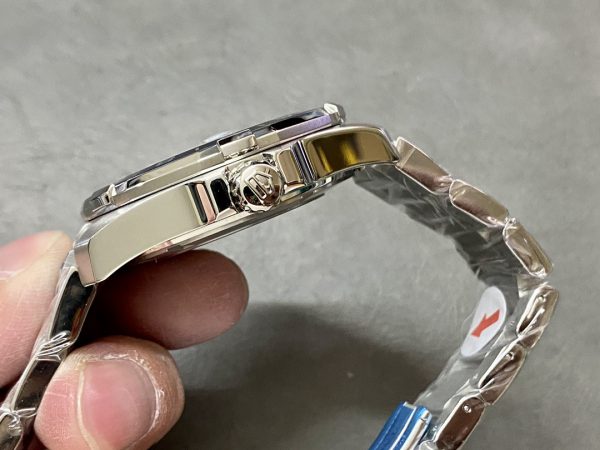 Tag Heuer Aquaracer Automatique GMT Acier WAY201T.BA0927 Bleu 43mm – Image 7