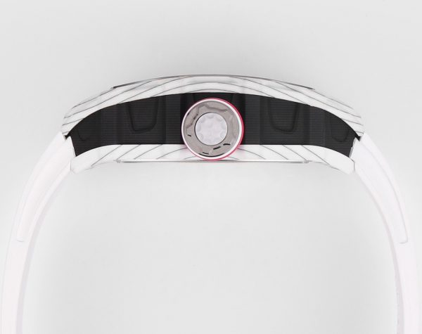 Richard Mille RM 38 02 Bubba Watson Tourbillon Boîtier blanc Bracelet caoutchouc & tissu – Image 7