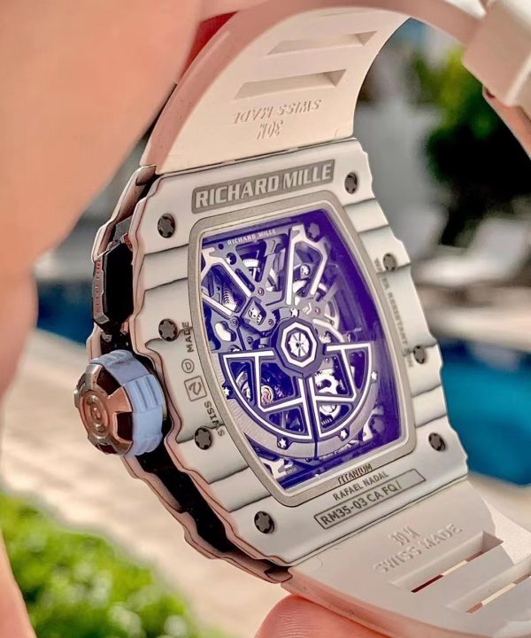 Richard Mille RM 35-03 Rafa Nadal Quartz Carbone Blanc – Image 7