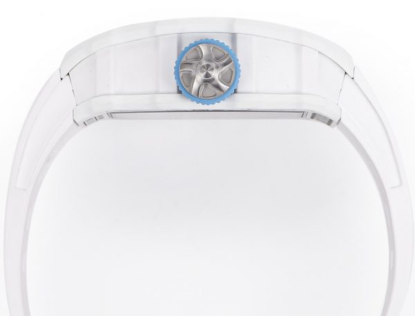 Richard Mille RM053-01 Pablo MacDonough Cadran squelette Bracelet caoutchouc blanc – Image 7
