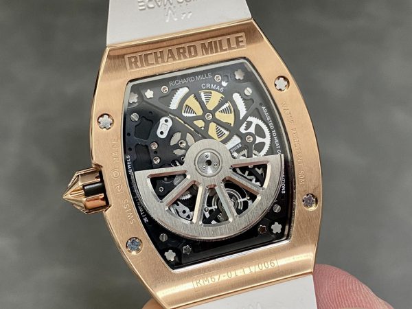 Richard Mille RM67-01 RG Remontage automatique Ultra-plat Moyen Diamant Montre – Image 5