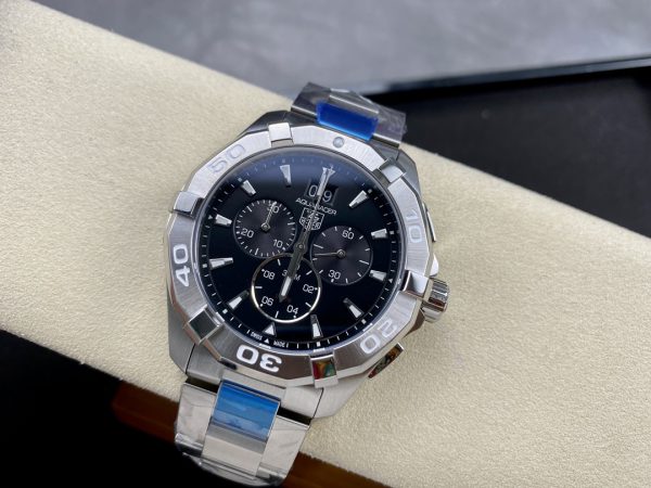 Tag Heuer Aquaracer 300M Chronographe 43mm Quartz Cadran Noir CAY1110.BA0927 – Image 7