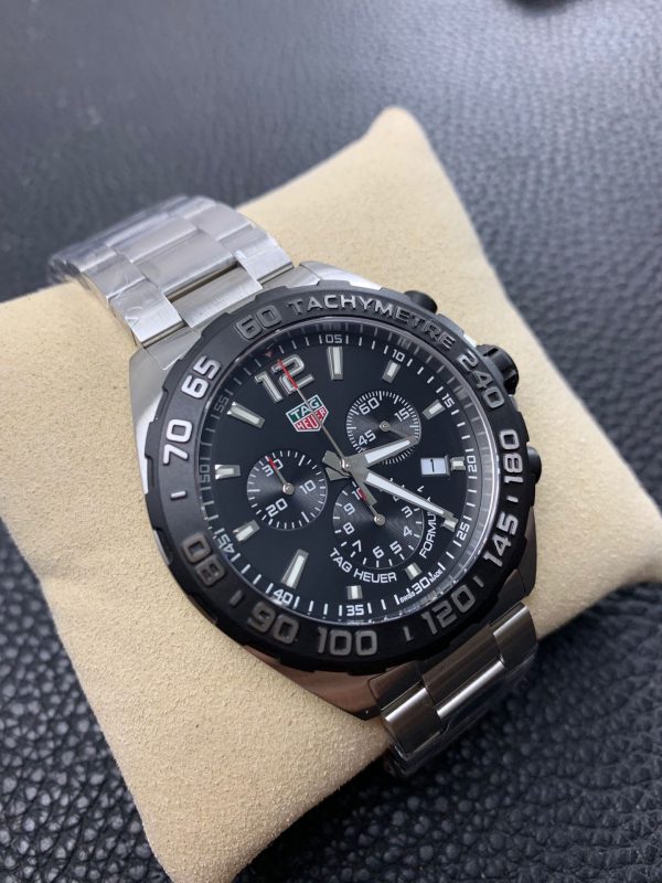 Tag Heuer Formula 1 Chronographe Cadran Noir CAZ1010.BA0842 Quartz 43mm – Image 7