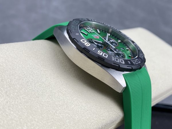 Tag Heuer Formula 1 Chronographe Quartz Cadran Vert CAZ101AP.FT8056 43MM – Image 7
