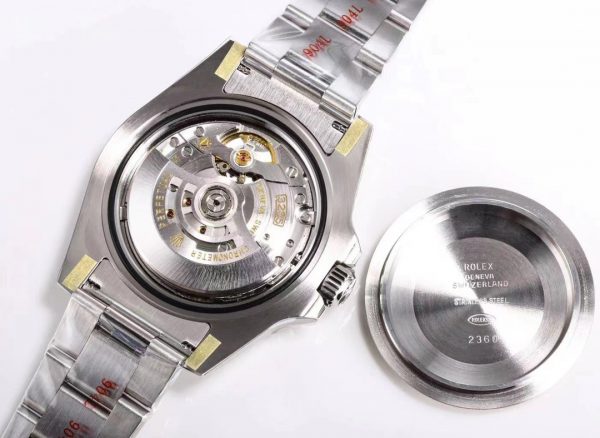 Rolex GMT-Master II 16713 Or Blanc Cadran Chocolat 40mm Montre Réplique Homme – Image 7