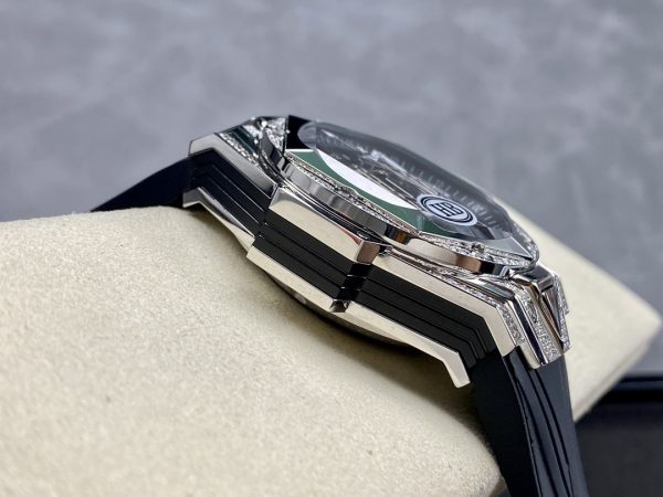 418.NX.1107.RX.1604.MXM20 Hublot Big Bang Sang Bleu II Titane Pavé – Image 5