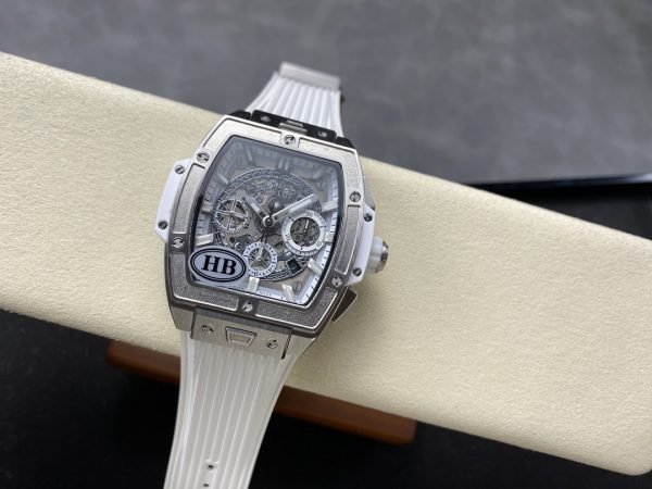 Hublot Spirit Of Big Bang Titane Diamants Blancs 42mm 642.NE.2010.RW – Image 7